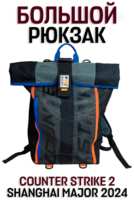 Valve Рюкзак Counter Strike 2 CS Perfect World Shanghai Major 2024, подходит для 17″ ноутбука, 30кг