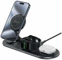 Зарядное устройство ACEFAST E19 Qi2 desktop, AF-E19-BK