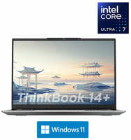 Ноутбук Lenovo Thinkbook 14+ 2024 AI, Intel Core Ultra 7 155H, 14,5″ 2.5К/90Hz, 16ГБ/512ГБ, Русская клавиатура