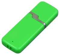 Apexto Промо флешка пластиковая с оригинальным колпачком (128 Гб  /  GB USB 3.0 Зеленый / Green 004 Флеш-карта Симос)