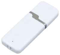 Apexto Промо флешка пластиковая с оригинальным колпачком (128 Гб  /  GB USB 3.0 Белый / White 004 Флеш-карта Симос)