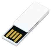 Centersuvenir.com Пластиковая флешка зажим скрепка для нанесения логотипа (8 GB USB 2.0 Белый p_clip01 Flash drive VF- mini 30P) 19848000031982