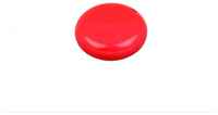 Пластиковая промо флешка круглой формы (64 Гб  /  GB USB 2.0 Красный / Red 021-Round Круглая в качестве сувенира под логотип заказчика)