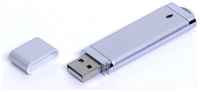 Apexto Промо флешка пластиковая «Орландо» (128 Гб / GB USB 3.0 /Silver 002 Флеш-карта Элегант)