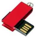 Centersuvenir.com Металлическая флешка с мини чипом в цветном корпусе (64 Гб / GB USB 2.0 Красный/Red minicolor1 Флэш корпус для usbsouvenir 520H) 19848000035610
