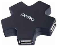 Хаб USB 4 порт Perfeo PF-HYD-6098H PF_5048 черный