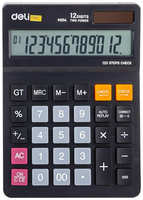 Калькулятор настольный полноразмерный Deli, 12-разр, дв. питание, EM01420