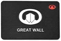 Коврик на приборную панель c логотипом GREAT WALL (противоскользящий)