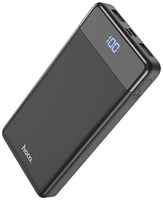 Внешний аккумулятор 10000мАч Hoco J84 Cool Plug - Черный