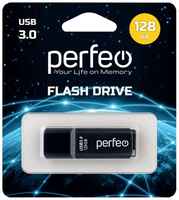 USB Флеш-накопитель Perfeo PF-C12B128 128 ГБ, черный