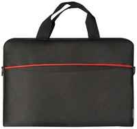 Defender  /  Сумка для ноутбука 15,6d карман, черная+красный Lite