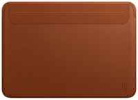 Аксессуар Чехол Wiwu для APPLE Macbook 16.2 2021 Skin New Pro 2 Leather Sleeve 6936686401494
