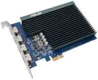 Видеокарта Asus PCI-E GT730-4H-SL-2GD5 NVIDIA GeForce GT 730 2Gb GDDR5 902/5010 HDMIx4 HDCP Ret