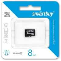 Smartbuy Карта памяти Smartbuy microSDHC 8GB Class10