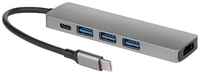Хаб Palmexx USB-C to HDMI+3*USB3.0+USBC /HUB-074