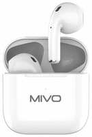 Беспроводные TWS наушники с микрофоном и блютуз Mivo MT-04 Pro с Bluetooth, для iPhone, андроид, айфона, накладные, Спортивная гарнитура для телефона