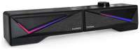 Саундбар-Акустическая система 2.0 ExeGate Allegro 170 (питание USB, Bluetooth, 2х3Вт (6Вт RMS), 60-20000Гц, RGB подсветка, с возможностью трансформации в саундбар, Color Box) EX289691RUS