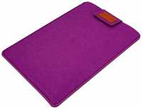 ZaMarket Чехол войлочный на липучке для ноутбука, планшета 11-12 дюймов, размер 31-22-2 см, бирюзовый