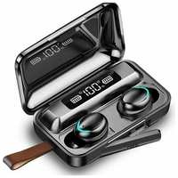 Isa Наушники беспроводные / наушники сенсорные с powerbank F9-5 / блютуз наушники / с дисплеем
