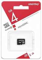 SmartBuy Карта памяти Micro 4GB SDHC Smart Buy Class 10 без адаптера
