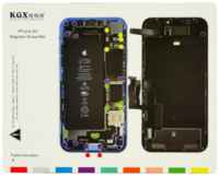 KGX Магнитный коврик- карта болтов для iPhone XS