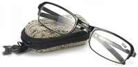 LETTBRIN Складные увеличительные очки / Очки для чтения складные /Очки-лупа, 160%