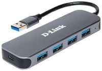 USB-хаб D-Link DUB-1341 / C2A, 4 порта, версия 3.0, черный