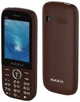 Телефон MAXVI K20, 2 SIM, coffee
