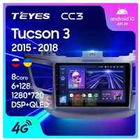 Штатная магнитола Teyes CC3 Hyundai Tucson 3 2015-2018 4+64G, Вариант A