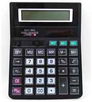 Калькулятор 12 разрядов настольный большой SDC-883, калькулятор для вычислений, калькулятор для ЕГЭ, калькулятор для школы, калькулятор для работы