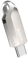 Флешка Hoco UD8 Smart 32 ГБ, 1 шт., серебристый