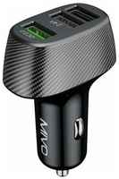 Mivo Автомобильное зарядное устройство для телефона в машину, зарядка прикуриватель, адаптер в розетку, USB штекер, разветвитель в авто, блок питания АЗУ