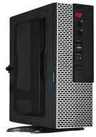 PowerCool Корпус Корпус S0002-BS USFF Mini-ITX, Black, 2 USB3.0+HD Audio, БП ATX-200S