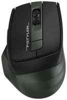 A4Tech Мышь A4 Fstyler FB35 зеленый / черный оптическая (2000dpi) беспроводная BT / Radio USB (6but) {1379899}