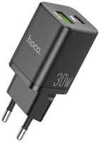 Сетевое зарядное устройство Hoco N13 Bright, 30 Вт, EU