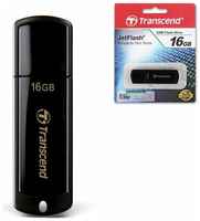 Комплект 5 шт, Флеш-диск 16 GB, TRANSCEND Jet Flash 350, USB 2.0, черный, TS16GJF350