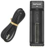 GP Зарядное устройство GoPower LiCharger 2 Ni-MH/Ni-Cd/Li-ion/IMR 1 слот