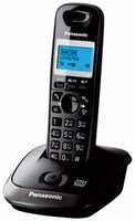 Радиотелефон PANASONIC KX-TG2521RUT, память 50 номеров, АОН, повтор, автоответчик, титановый