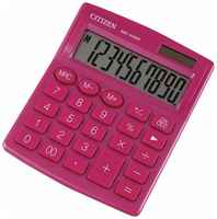 Калькулятор настольный CITIZEN SDC-810NRPKE, компактный (124×102 мм), 10 разрядов, двойное питание