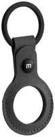 Кожаный чехол-кольцо Momax SR26 Ring Case Designed для AirTag Dark (SR26E)