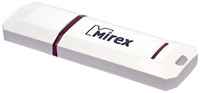 Флешка Mirex KNIGHT WHITE 32 Гб, USB2.0, чт до 25 Мб / с, зап до 15 Мб / с, белая