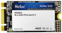 SSD M.2 2242 Netac 1.0 Тб серии N930ES Розничная продажа (PCI-E 3.1 x2, до 1650/1500 Мбит/с, 3D NAND, 600 тбвт, NVMe 1.3, 22x42 мм)