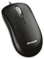 Мышь компьютерная Microsoft ″Basic″, цвет: черный