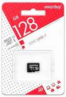 SmartBuy Карта памяти SmartBuy microSDXC Class 10 UHS-I U1 128 GB, чтение: 80 MB / s