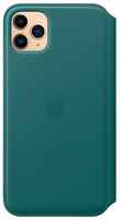 Чехол Apple IPhone 11 Pro Max Leather Folio Peacock