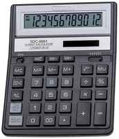 Citizen Калькулятор настольный 12-разрядный SDC-888XBK, 158*203*31 мм, двойное питание, черный