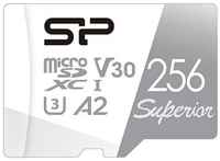 Флеш карта microSD 256GB Silicon Power Superior A2 microSDXC Class 10 UHS-I U3 Colorful 100/80 Mb/s