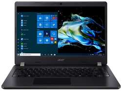 14″ Ноутбук Acer TMP214-5234UD 1920x1080, Intel Core i3 10110U 2.1 ГГц, RAM 8 ГБ, DDR4, SSD 128 ГБ, Intel UHD Graphics, Windows 10 Pro, NX.VMKER.009, черный