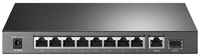 TP-LINK TL-SG1210MP 10-портовый гигабитный настольный коммутатор на 8 портов PoE+