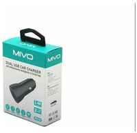 Автомобильное зарядное устройство для телефона, смартфона Mivo в машину, зарядка в прикуриватель, блок питания АЗУ